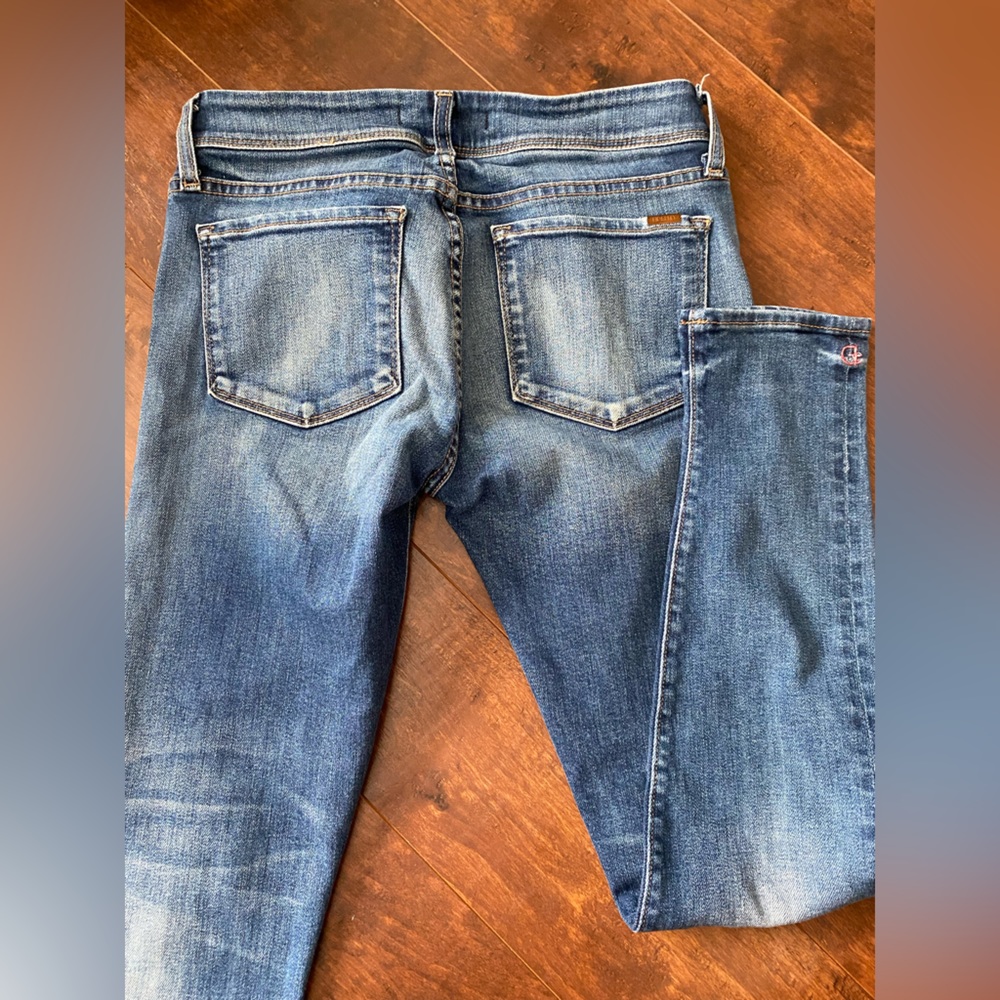 Fidelity Denim Mila Crop Mid Ankle Slim Jeans